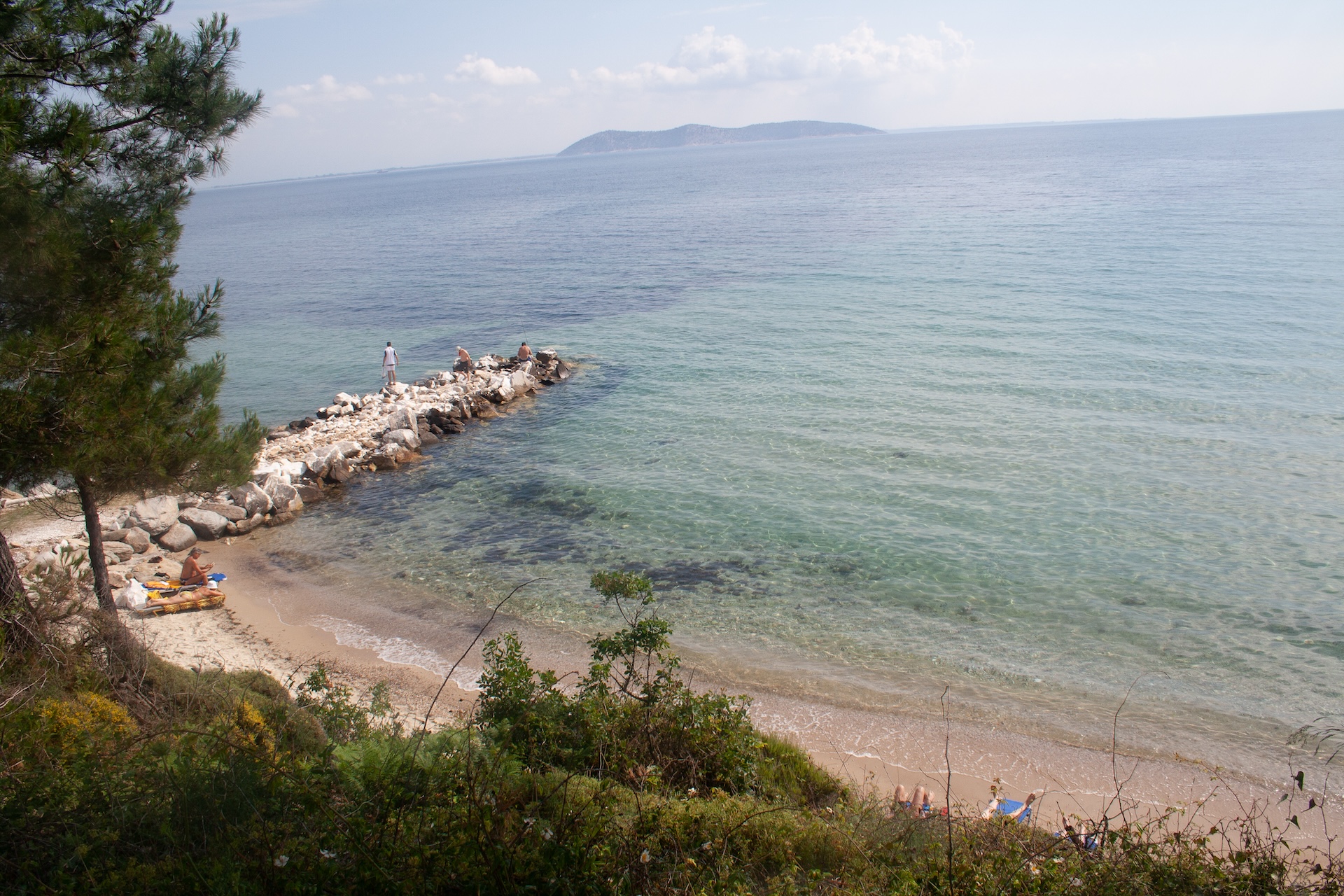 Die griechische Insel Thassos