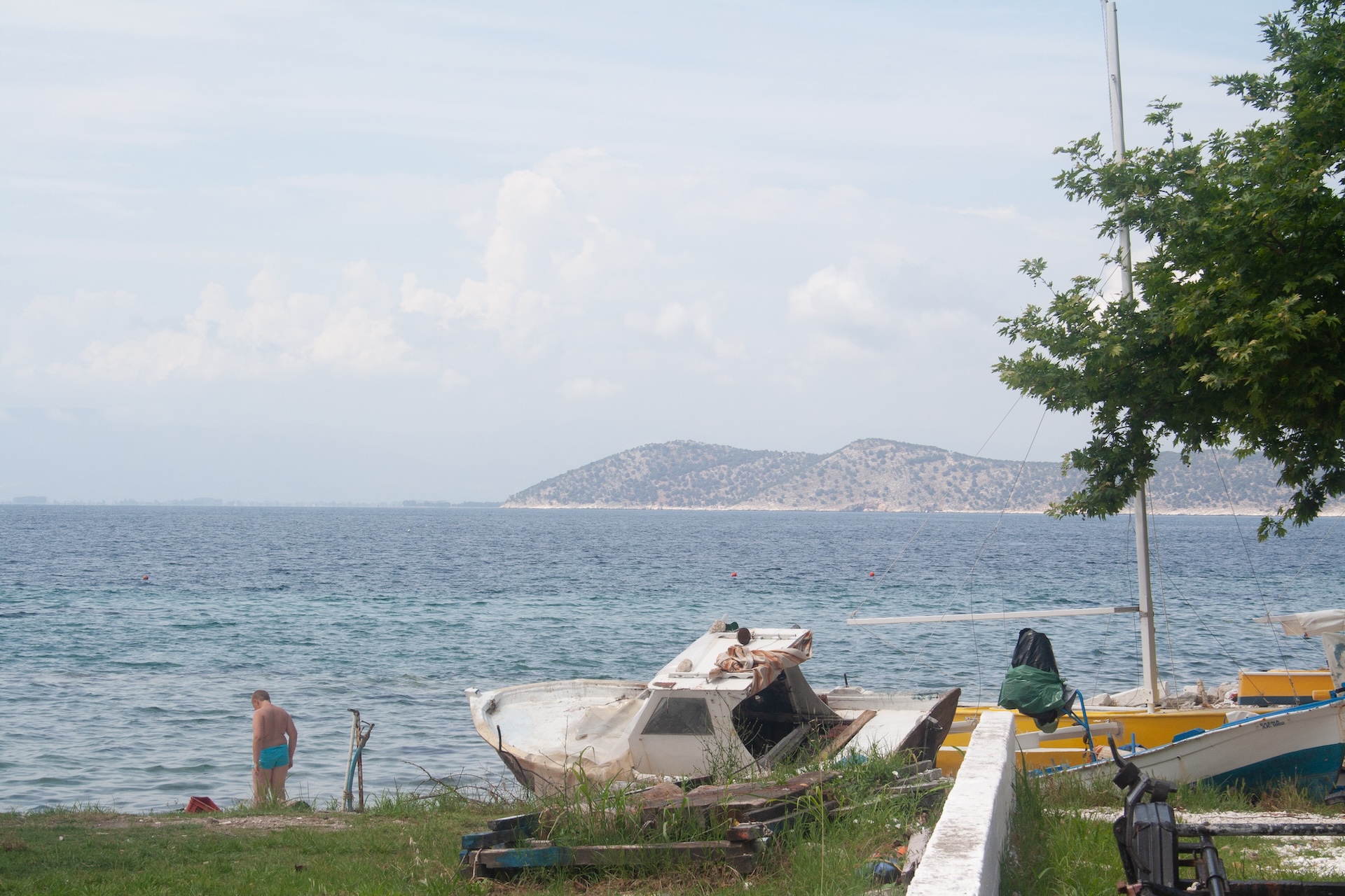 Die griechische Insel Thassos