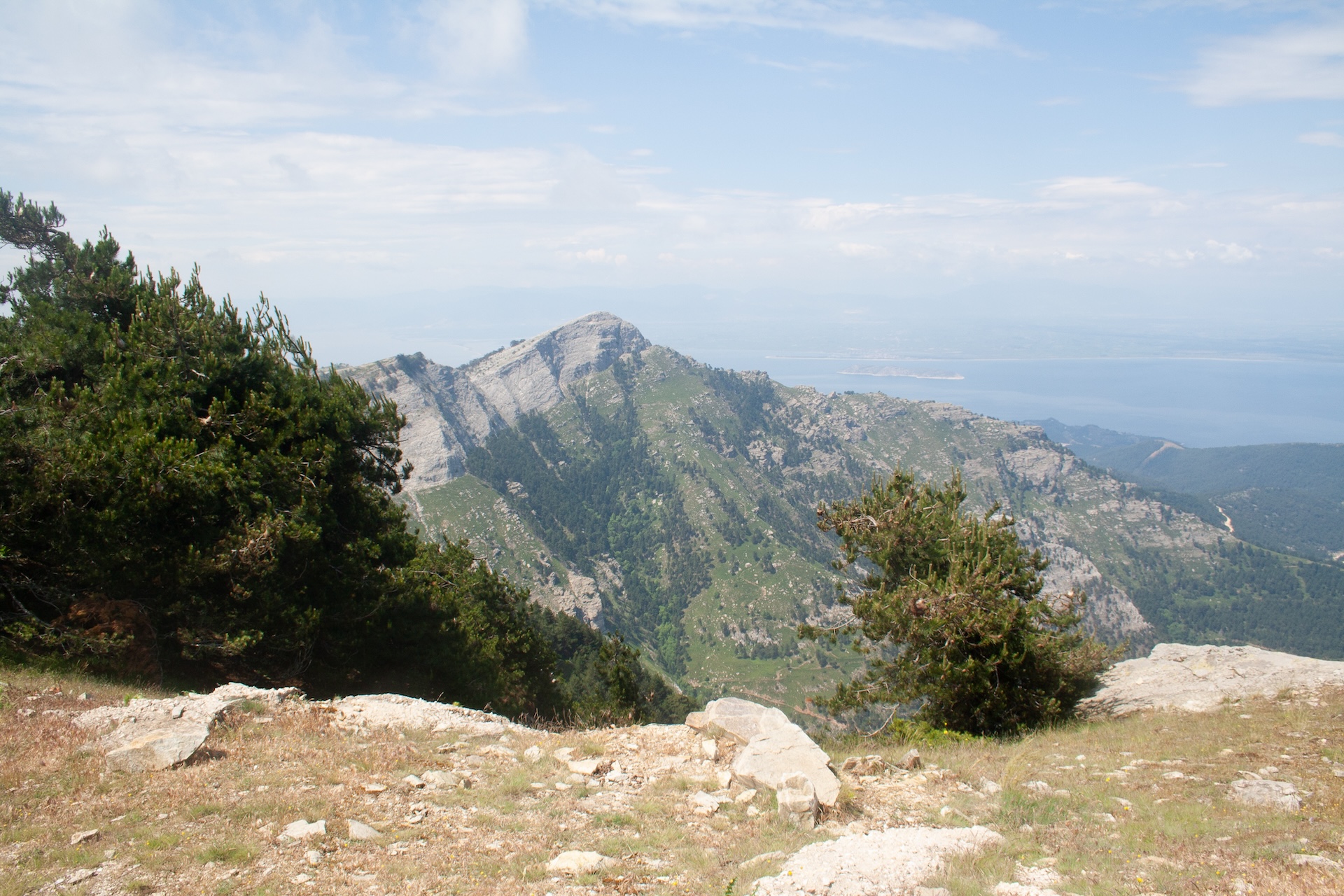 Die griechische Insel Thassos