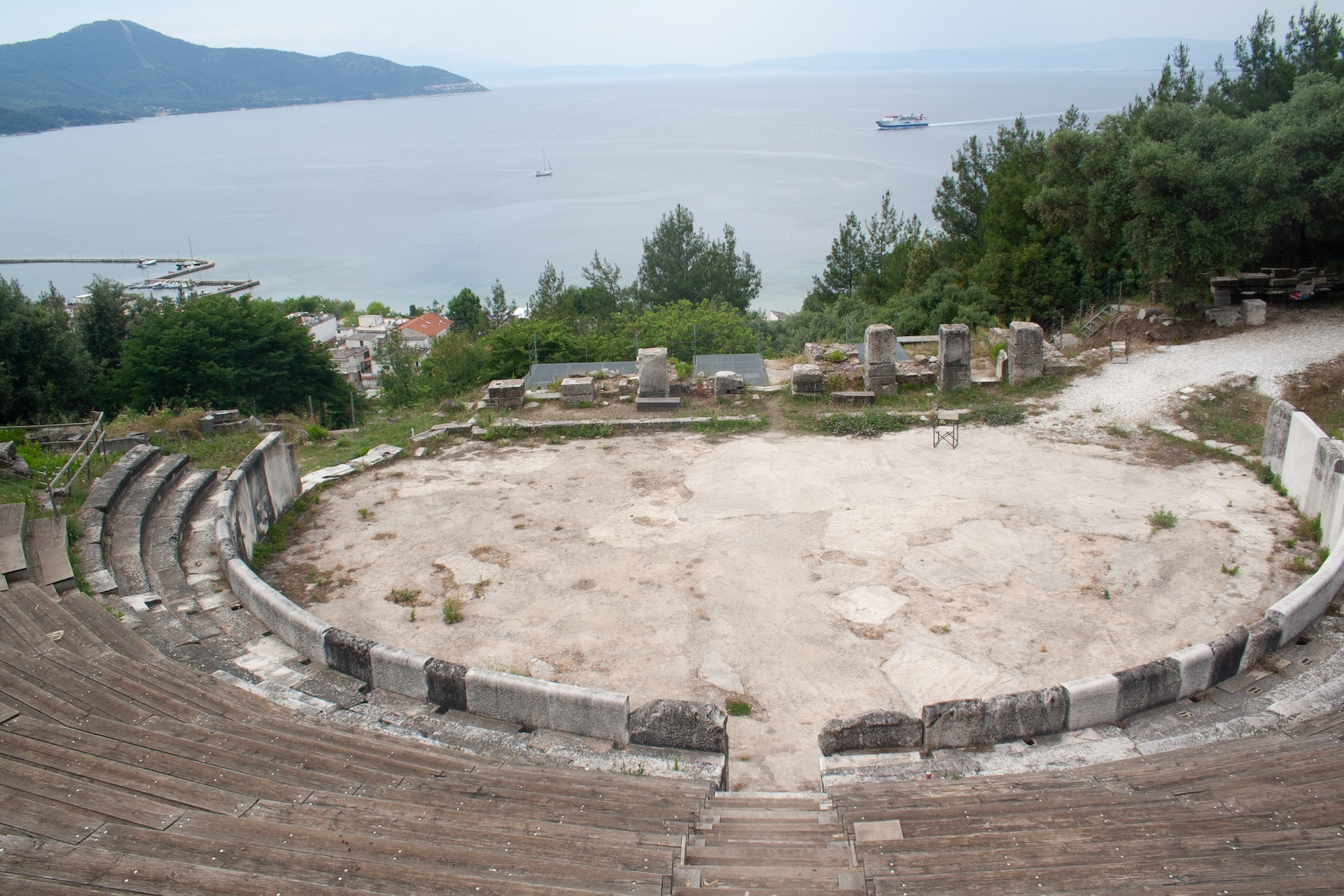 Die griechische Insel Thassos