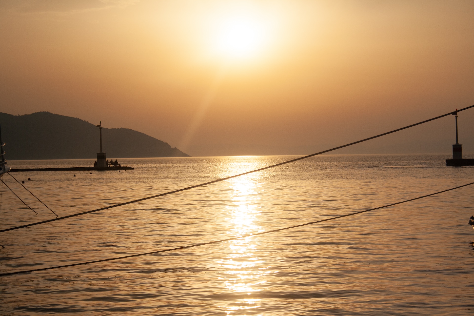 Die griechische Insel Thassos